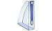 Esselte Allura Magazine Rack File A4 Transparent Smoke Ref 23427