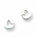 Sterling Silver White Ice .02ct. Diamond Earrings