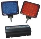 Crossfire LED Bright Eyes 2.0 Rear deck or Grill mounted warning lights (set)
