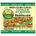 Wha Guru Chew - Almond Ginger, 24 Units / 1.13 oz