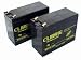 Sporting Goods : 12 Volt 10 Amp Electric Scooter Batteries (Set of 2) - Currie Tech