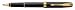 Parker Sonnet Lacquer Medium Point Rollerball Pen with Golden Trim, Black (1743581)