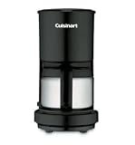 Cuisinart DCC-450BK 4-Cup Coffeemaker with Stainless Steel Carafe - Black