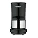 Cuisinart DCC-450BK 4-Cup Coffeemaker with Stainless Steel Carafe - Black