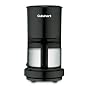 Black 4-Cup Coffeemaker With Stainless Steel Carafe
