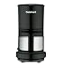 Cuisinart DCC-450BK 4-Cup Coffeemaker with Stainless Steel Carafe - Black