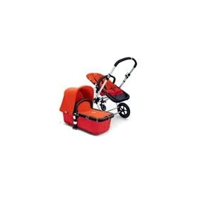Bugaboo Cameleon Dark Grey Base, Dark Brown DENIER Fabric