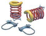 Superior 12-1500 Coil Design Helper Spring, 1500 lb. Capacity