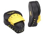 Golds Gym PU Curved Focus Pads Black
