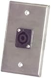 PROCO WP1009 (1) SPEAKON WALLPLATE SINGLE GANG