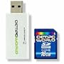 16GB SDHC (Secure Digital HC) Card Class 6 with Reader (CGF)