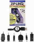 Zip-Linq USB Cell Phone Charger I (Zip-Cell-M01)
