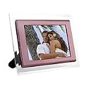 HiTi K65/B - Digital photo frame - flash 32 MB - 7" - 800 x 480 - pearl burgundy