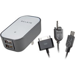 Belkin Dual USB AC Charger for iPod