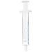 National Scientific Plastic Luer-Slip Syringe, Polypropylene Barrel, Polyethylene Plunger