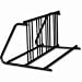 Athletic Connection Industrial Bike Rack - 6 Bikes 1 Sided, Playground