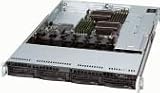Supermicro SYS-6016T-UF Dual LGA1366 Xeon 1U Server Barebone System (Black)
