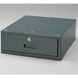 Stackable Steel Bench Drawer for Electronic Workstations - Color: gray