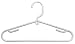 Tamor Plastics Corp. 6808/10WH.14 Cheerful Tubular Plastic Clothes Hanger