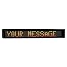 U. S. STAMP & SIGN LED Electronic Moving Message Sign, Custom Programmable, 28 x 1-7/8 x 4-1/2