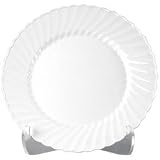 Classicware White Plate, 10.25 (05-0507) Category: Plastic Plates