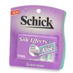 Schick Silk Effects Plus Refill Blades , 5 refill blades