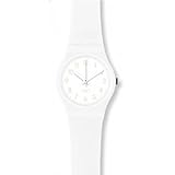 Swatch Women's Originals LW134C White Resin Quartz Watch with White Dial