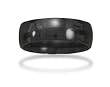 Black Stainless Steel Men's Ring