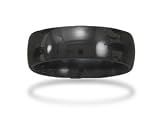 Black Stainless Steel Men's Ring
