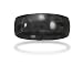 Black Stainless Steel Men's Ring