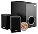 Cambridge SoundWorks New Ensemble II Satellite/Subwoofer Speaker System (Charcoal)