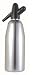 Brushed Aluminum Soda Siphon - Whip-It! (1liter)