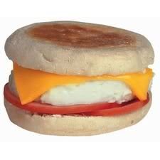 Egg Sandwich Die-Cut Photographic Magnet