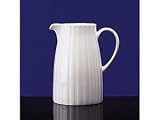 Wedgwood Night & Day Bone China Fluted Jug
