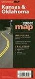 Kansas & Oklahoma Street Map: Including: In Kansas: Kansas City, Topeka & Wichita; In Oklahoma: Fort Sill, Lawton, Oklahoma City & Tulsa