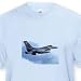 F-16 Jet Aircraft - Toddler Light-Blue-T-Shirt (3T)