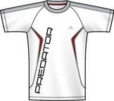 Adidas Kinder T-Shirt Predator, white/red s09, 110, P90722 Preisvergleich