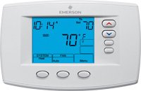 White Rodgers 1F95-0671 Blue Universal Multi-Stage or Heat Pump 7-Day Programmable Digital Thermostat
