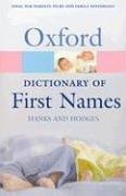 A Dictionary of First Names (Oxford Paperback Reference)