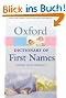 A Dictionary of First Names (Oxford Paperback Reference)
