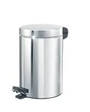 Brabantia Pedal Bin Brilliant Steel 3 litre