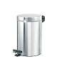 Brabantia Pedal Bin Brilliant Steel 3 litre