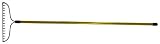 Nupla BR16T Classic Bow Rake, 16-Tine Blade, EC Grip, Steel Gauge, 60