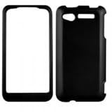 Black Rubberized Protective Shield for HTC Merge 6325