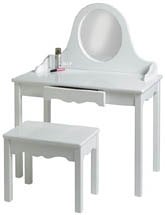 Kitchen: Children's Vanity and Bench Set
