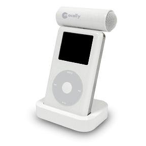 Childrens Toyshop  Electronics : Macally PodWave Portable iPod Speakers - White