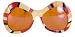Mod Striped Sunglasses