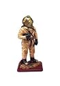 Vintage Hard Hat Commercial Diver 8" Statue