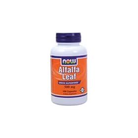 Now Foods Alfalfa Leaf 500 mg 100 Capsules
