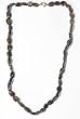 Chain Necklace In Smoky Quartz Gemstone Healing Beads Handmade Jewelry India 22 inches (smokyquartz57)